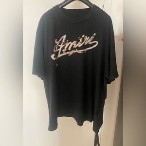 Amiri Filigree Logo Graphic T-Shirt